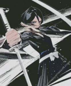 Bleach Anime Rukia Kuchiki 5D Diamond Painting