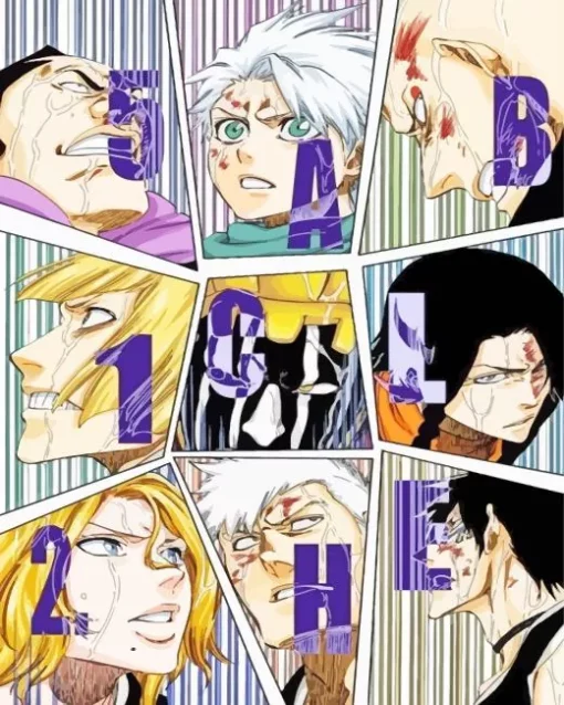 Bleach Arrancar Numbers 5D Diamond Painting