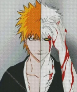 Bleach Ichigo Half Hollow 5D Diamond Painting