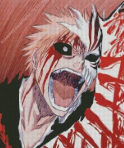 Bleach Ichigo Mad 5D Diamond Painting