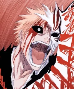 Bleach Ichigo Mad 5D Diamond Painting