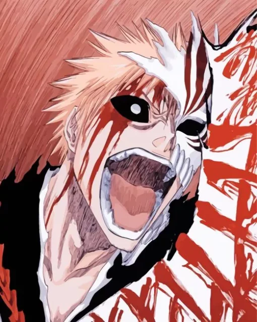 Bleach Ichigo Mad 5D Diamond Painting