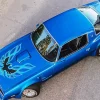 Blue 1978 Trans Am 5D Diamond Painting