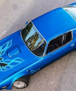 Blue 1978 Trans Am 5D Diamond Painting