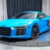 Blue Audi I8 5D Diamond Painting