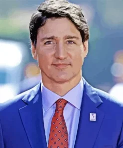 Classy Justin Trudeau 5D Diamond Painting