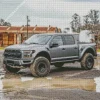 Cool Grey Ford F150 5D Diamond Painting