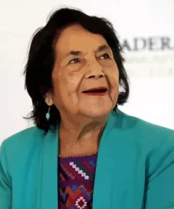 Dolores Huerta 5D Diamond Painting