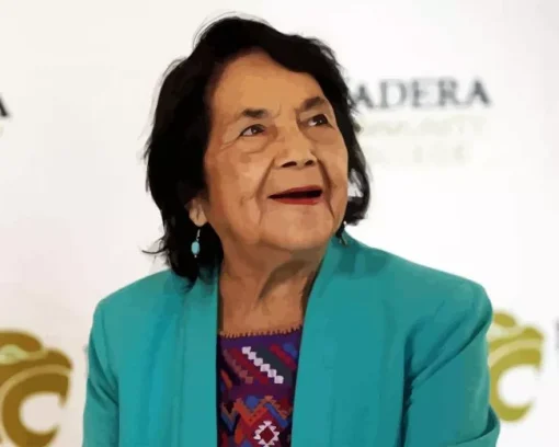 Dolores Huerta 5D Diamond Painting