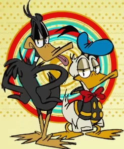 Donald Duck And Daffy 5D Diamond Painting