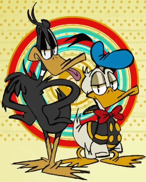 Donald Duck And Daffy 5D Diamond Painting