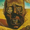 Face Of War Salvador Dali 5D Diamond Painting