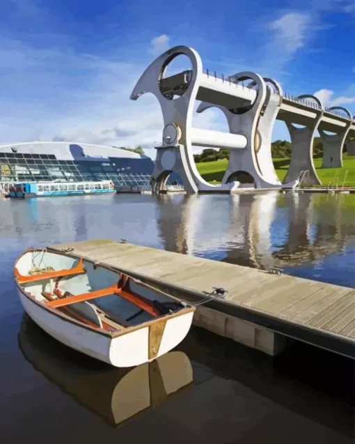 Falkirk Wheel 5D Diamond Painting