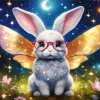 Fantasy Bunny Wing 5D Diamond Painting