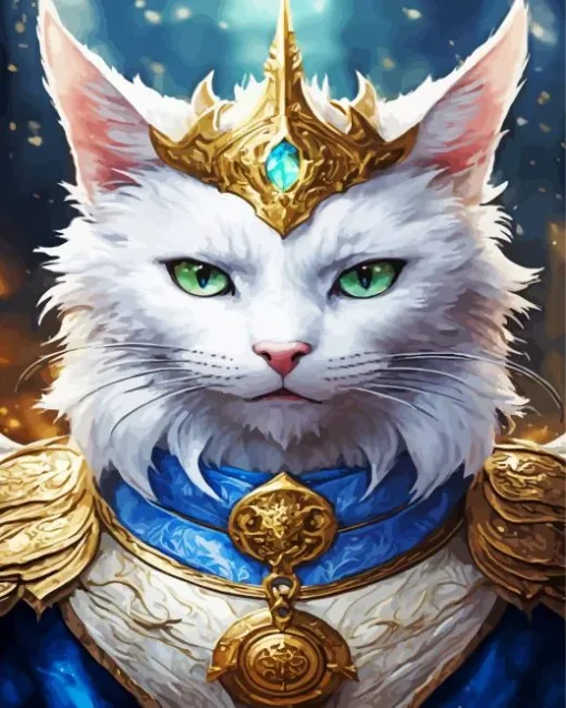 Fantasy Cat Artwork 5D Diamond Painting