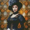 Female Victorian Steampunk 5D Diamond Painting