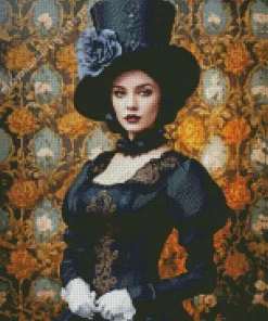 Female Victorian Steampunk 5D Diamond Painting