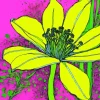 Green Lily Art 5D Diamond Painting