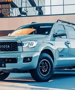 Grey Toyota Sequoia 5D Diamond Painting