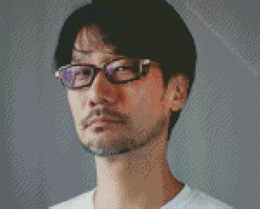 Hideo Kojima 5D Diamond Painting