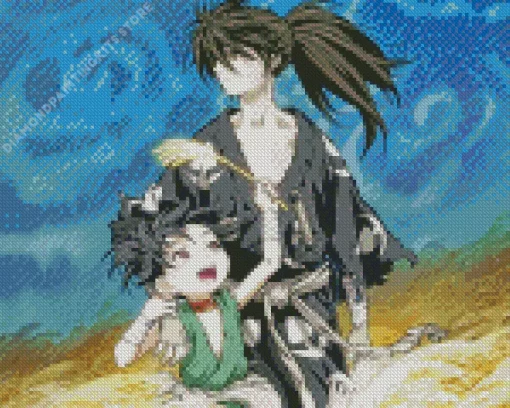 Hyakkimaru Dororo 5D Diamond Painting