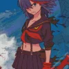 Japanese Ryuko Matoi 5D Diamond Painting