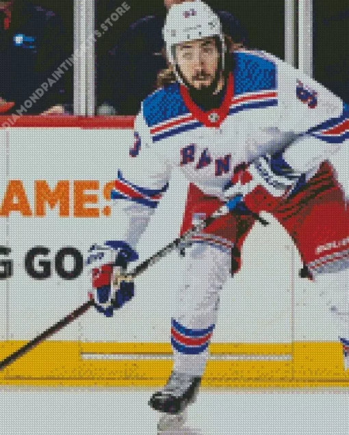 Mika Zibanejad 5D Diamond Painting