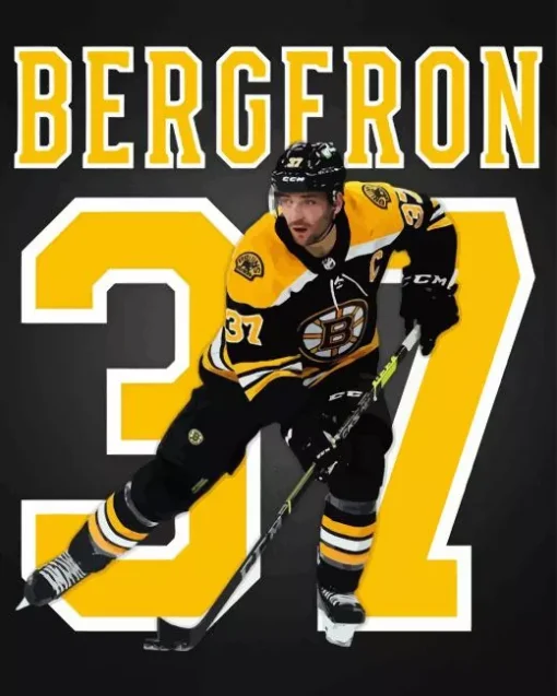 Patrice Bergeron Player 5D Diamond Painting