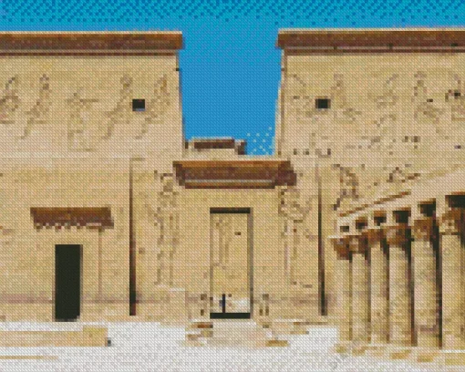 Philae Temple 5D Diamond Painting