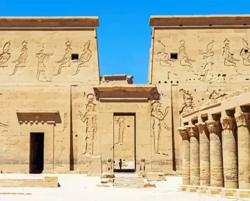 Philae Temple 5D Diamond Painting