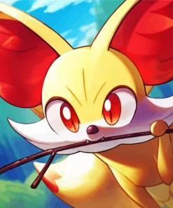 Pokemon Fennekin Anime 5D Diamond Painting