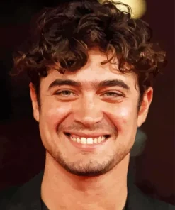 Riccardo Scamarcio Smiling 5D Diamond Painting