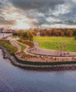 Riverfront Park 5D Diamond Painting