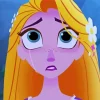 Sad Rapunzel Princess 5D Diamond Painting