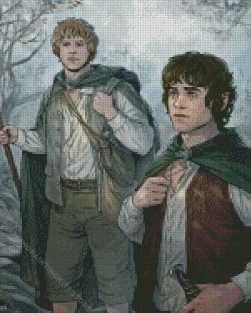 Sam And Frodo 5D Diamond Painting