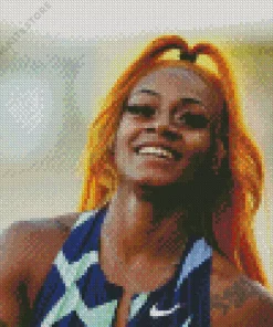 Sha Carri Richardson 5D Diamond Painting