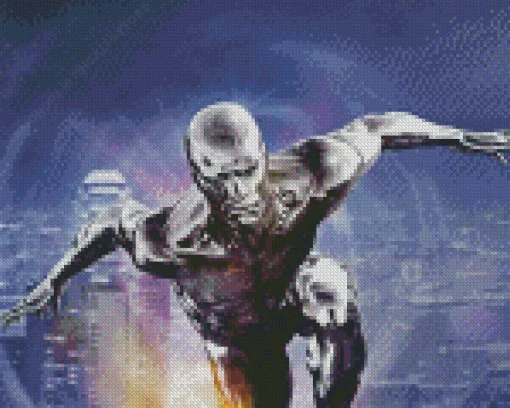 Silver Surfer 5D Diamond Painting