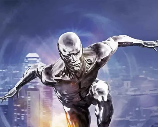 Silver Surfer 5D Diamond Painting