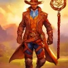 Steampunk Cowboy 5D Diamond Painting