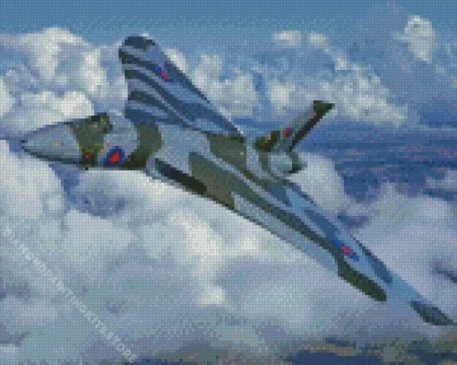 The Avro Vulcan 5D Diamond Painting