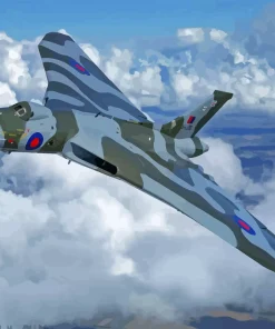 The Avro Vulcan 5D Diamond Painting