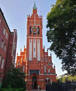 The Holy Family Church Kaliningrad 5D Diamond Painting