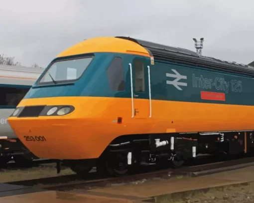 The Intercity 125 Train 5D Diamond Painting