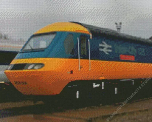 The Intercity 125 Train 5D Diamond Painting