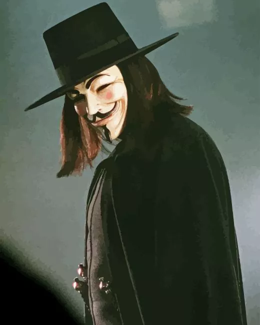 v for vendetta Diamond by Numbers V For Vendetta 5D Diamond Painting