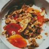 Vegan Tahini Granola With Orange 5D Diamond Painting