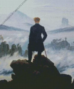 Wanderer Above The Sea Of Fog 5D Diamond Painting