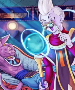 Whis And Beerus 5D Diamond Painting