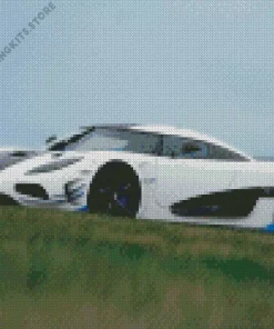 White Agera R 5D Diamond Painting