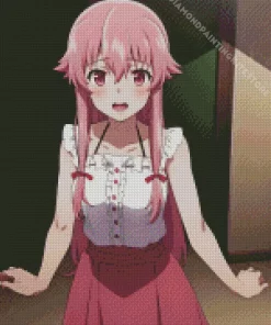 Yuno Gasai Anime 5D Diamond Painting